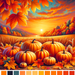 Autumn Harvest Paint By Diamonds Art