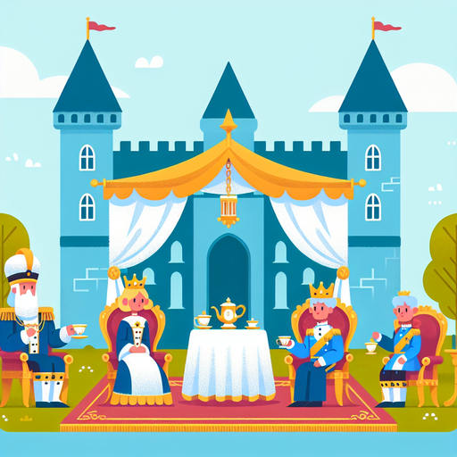 Royal Tea Ceremony DIY Paint By Diamonds