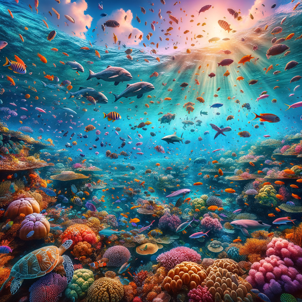 Oceanic Dreamscape 5D DIY Paint By Diamond Kit