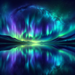 Glorious Aurora Borealis Painting By Diamonds Kit