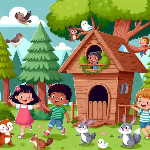 Treehouse Retreat Diamond Painting