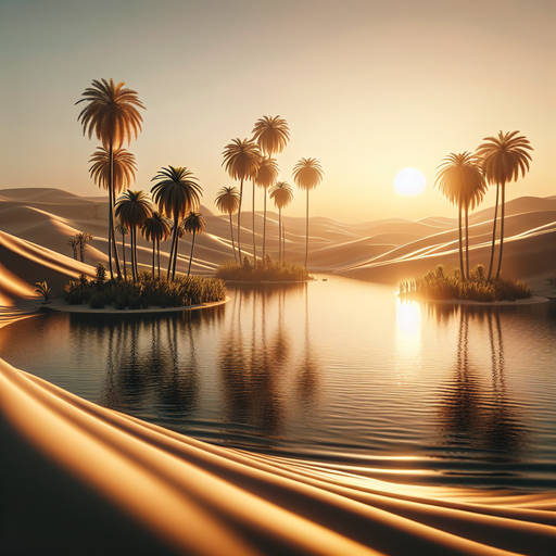 Desert Oasis Dreams Diamond Painting