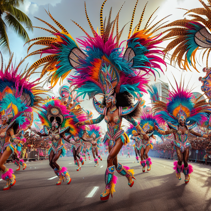 Junkanoo Paint By Color