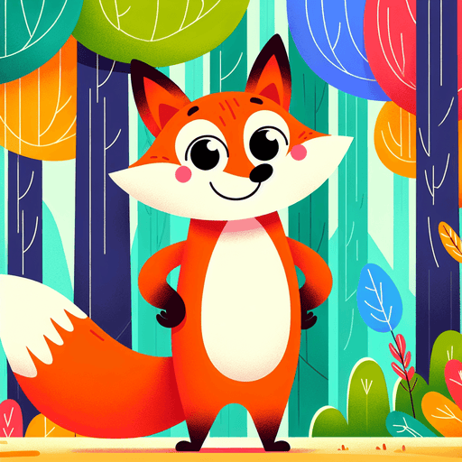 Brave Little Fox Diamond Painting