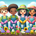 Garden Of Friendship Paint By Diamonds Kits