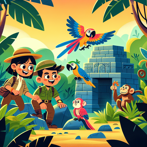 Mystery Jungle Adventure Painting Diamond Kit