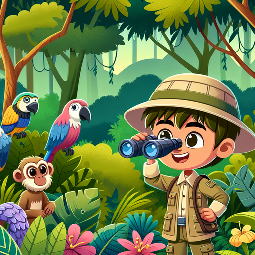 Adventurous Young Explorer Diamonded Painting Kits