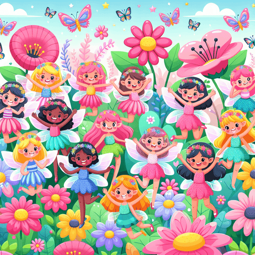 Garden Of Fairies Paint By Diamonds Kits
