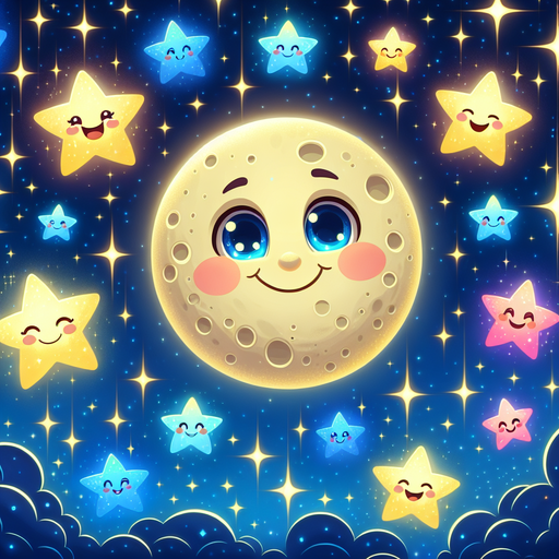 Charming Starry Night DIY Paint By Diamonds