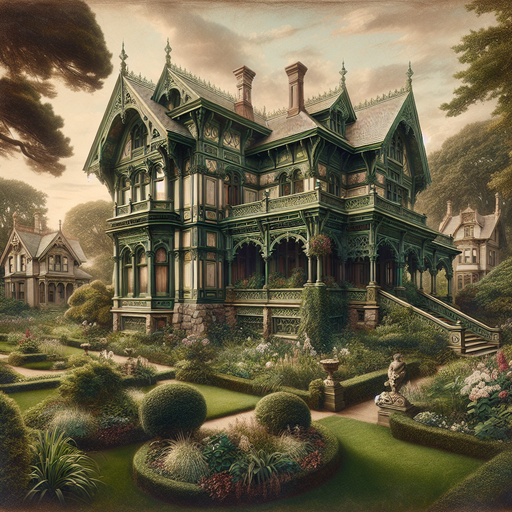 Victorian Manor Elegance Paint By Diamond
