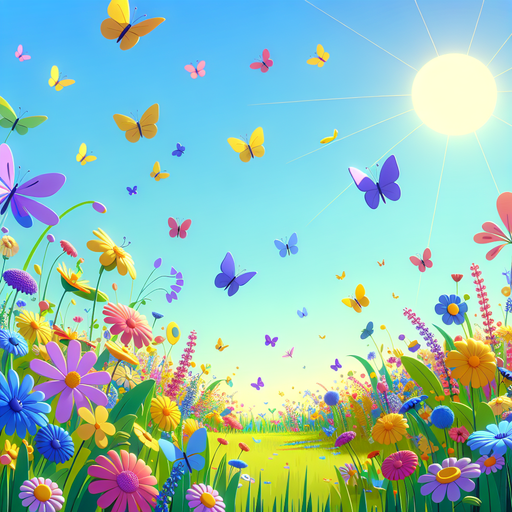 Butterfly Meadow Magic Paint By Diamonds