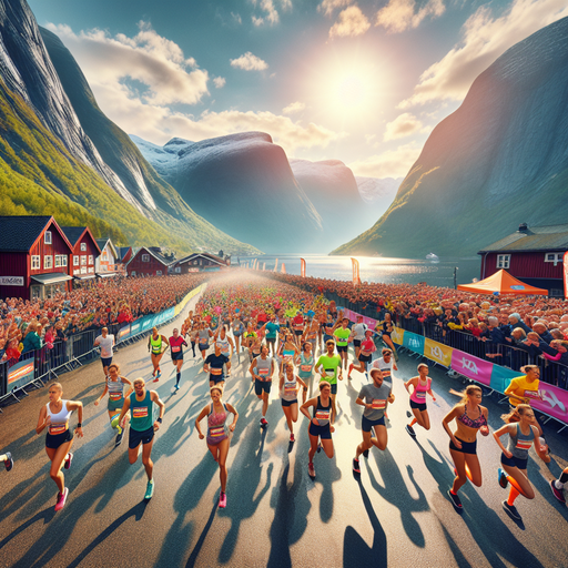 Tromsø Midnight Sun Marathon DIY Paint By Diamonds