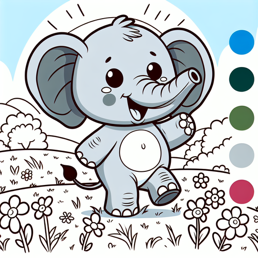 Cheery Elephant Parade Diamonded Painting Kits