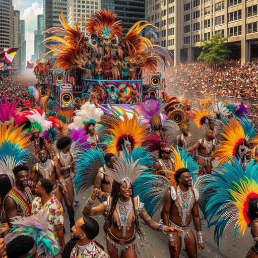 Toronto Caribbean Carnival Paint By Diamond