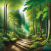 Magical Forest Retreat Diamond Painting