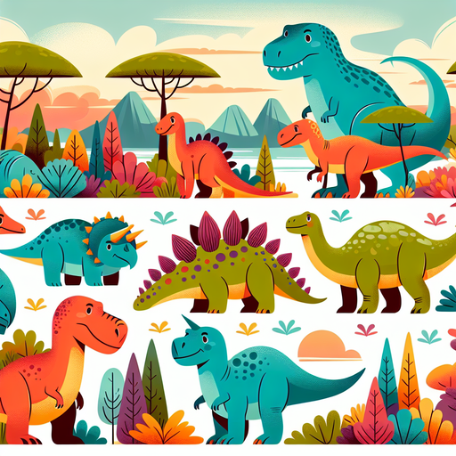 Dinosaurs Discovery Paint By Diamonds Art