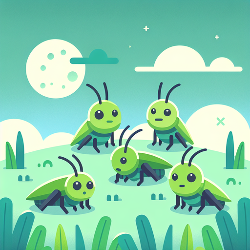 Chirping Cricket Chorus DIY Paint By Diamonds