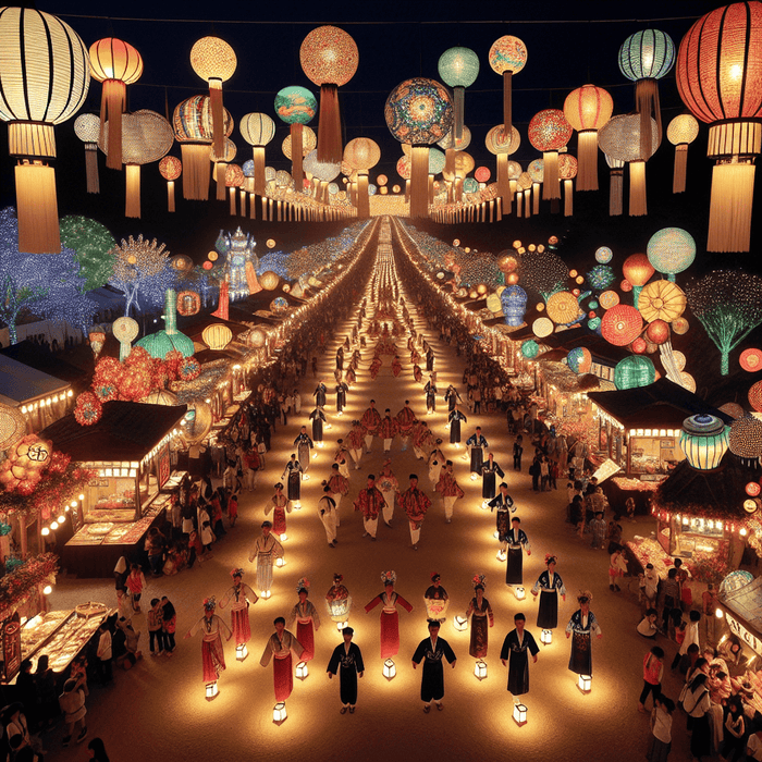 Chinese Lantern Festival - Kaifeng Paint By Diamonds Art