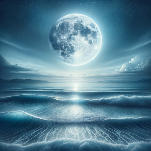 Moonlit Ocean Paint By Color