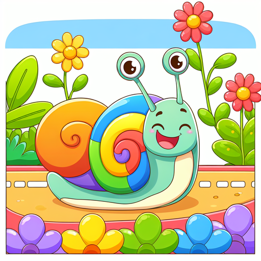 Happy Garden Snail Paint By Diamonds Kits