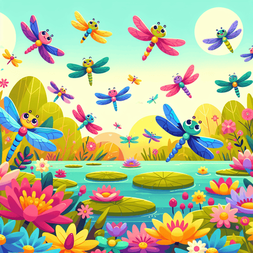 Dazzling Dragonflies Paint By Diamonds Kits