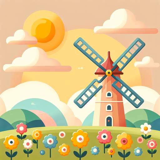 Wondrous Windmill Diamonded Painting Kits