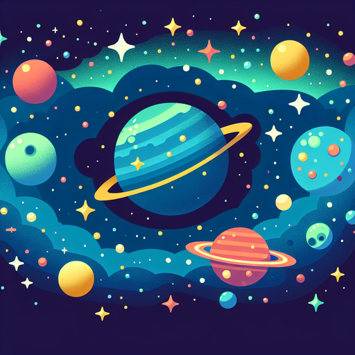 Starry Night Space Adventure Paint By Diamonds Kits