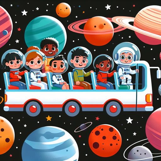 Solar System School Trip Paint By Diamond