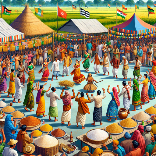 Nabanna Harvest Festival - Bengal DIY Paint By Diamonds
