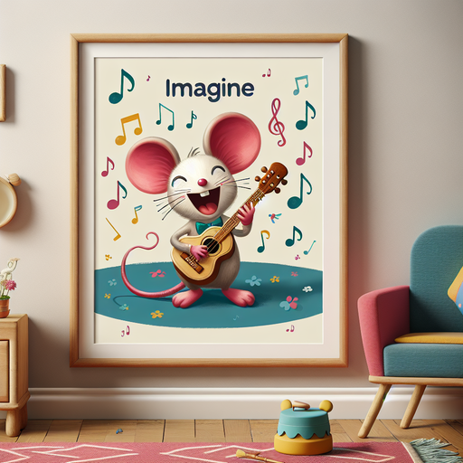 Musical Mouse's Melodies Diamonded Painting Kits