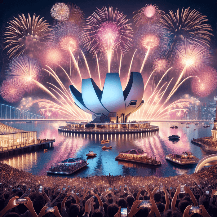 New Year's Eve Celebration - Sydney Paint By Diamonds Art