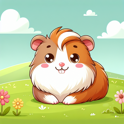 Giggles Of The Guinea Pig DIY Paint By Diamonds