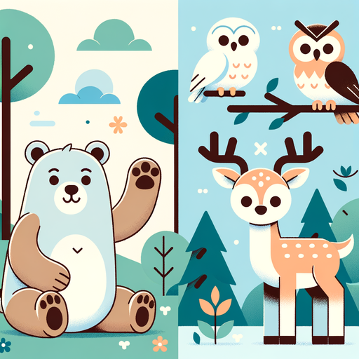 Cuddly Bear's Forest Paint By Diamond