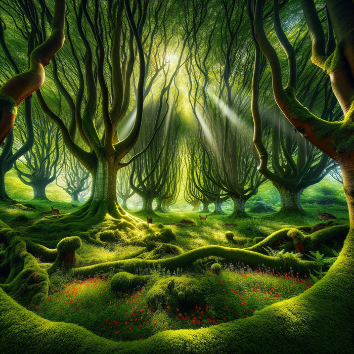 Enchanted Forest 5D DIY Paint By Diamond Kit