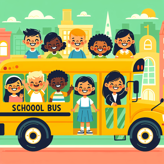 Magic School Bus Diamond Painting