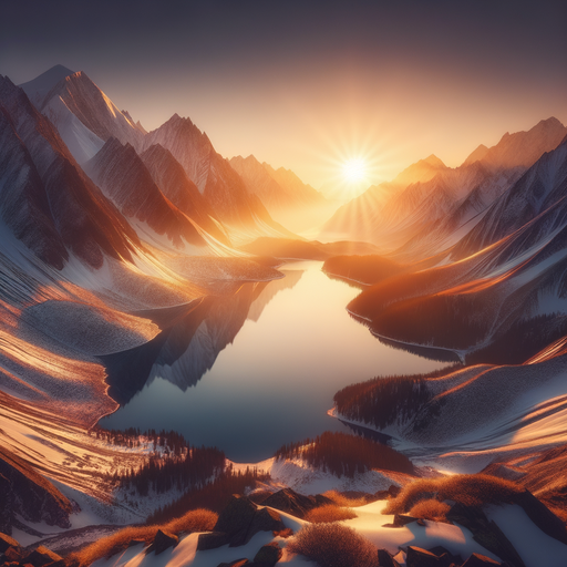 Sunrise Over The Mountains Paint By Diamonds