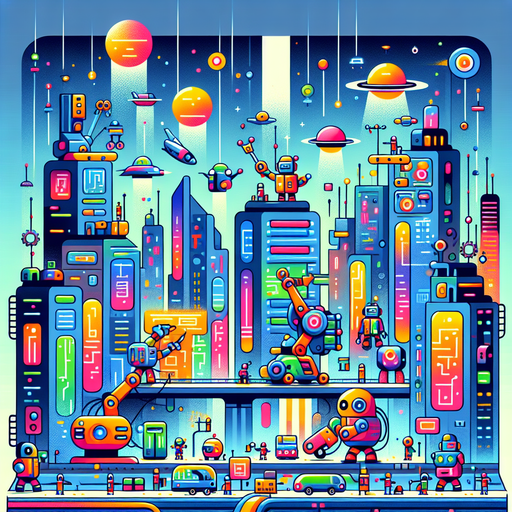 Robot Builders City Painting Diamond Kit