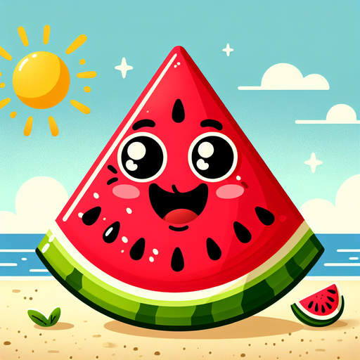 Wacky Watermelon DIY Paint By Diamonds