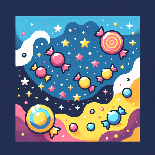 Cosmic Candy Land DIY Paint By Diamonds