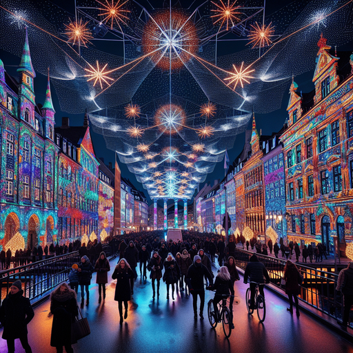 Copenhagen Light Festival - Copenhagen Painting Diamond Kit