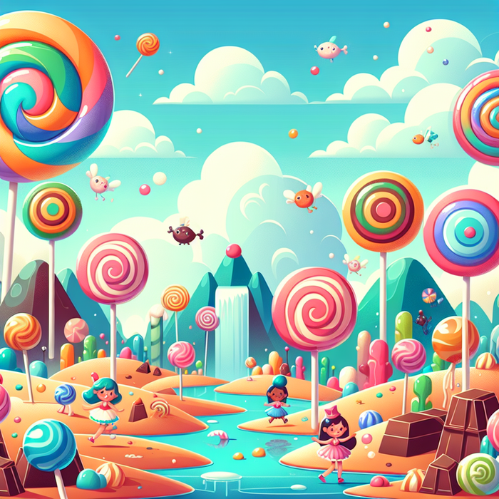 Fun In Candy Land Paint By Diamonds