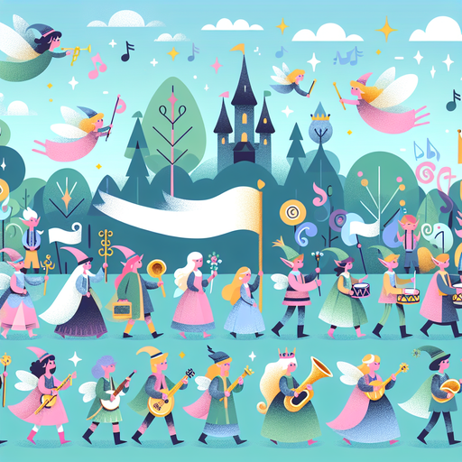 Fanciful Fairyland Parade DIY Paint By Diamonds