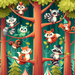 Treetop Animal Circus Painting By Diamonds Kit