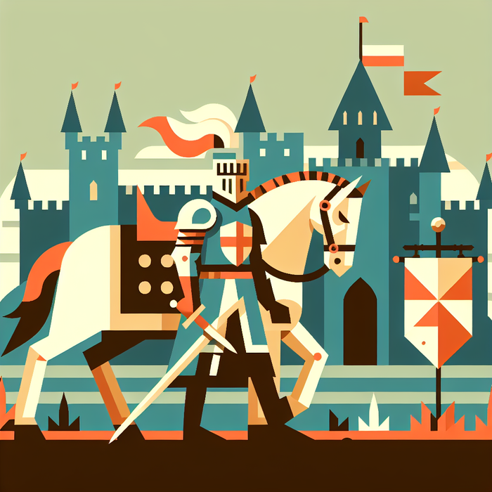 Royal Knight Tales Paint By Diamonds Art