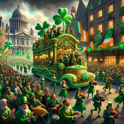 St. Patrick's Day Festival - Dublin Diamonded Painting Kits