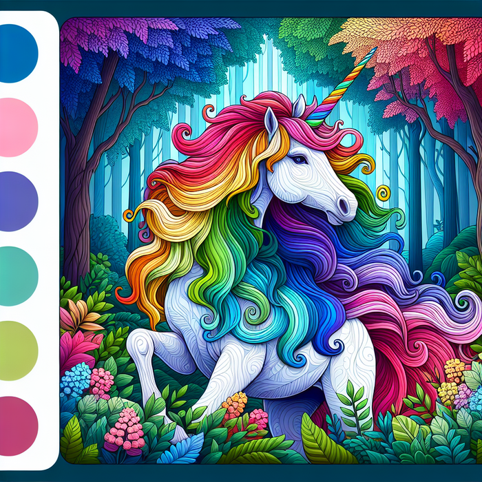 Magical Unicorn Fantasy Diamonded Painting Kits