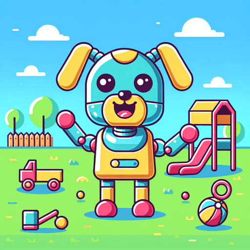 Funny Robot Dog Diamonded Painting Kits