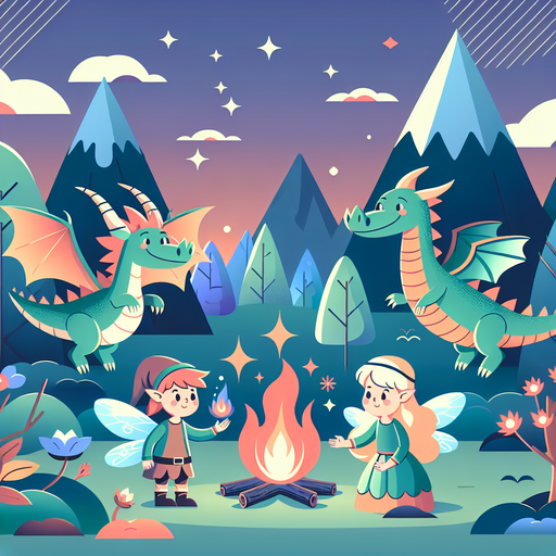 World Of Fairies And Dragons Painting Diamond Kit