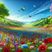 Wildflower Meadow Symphony Paint By Diamonds