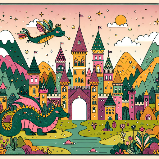 Imaginative Fairy Tale Land DIY Paint By Diamonds